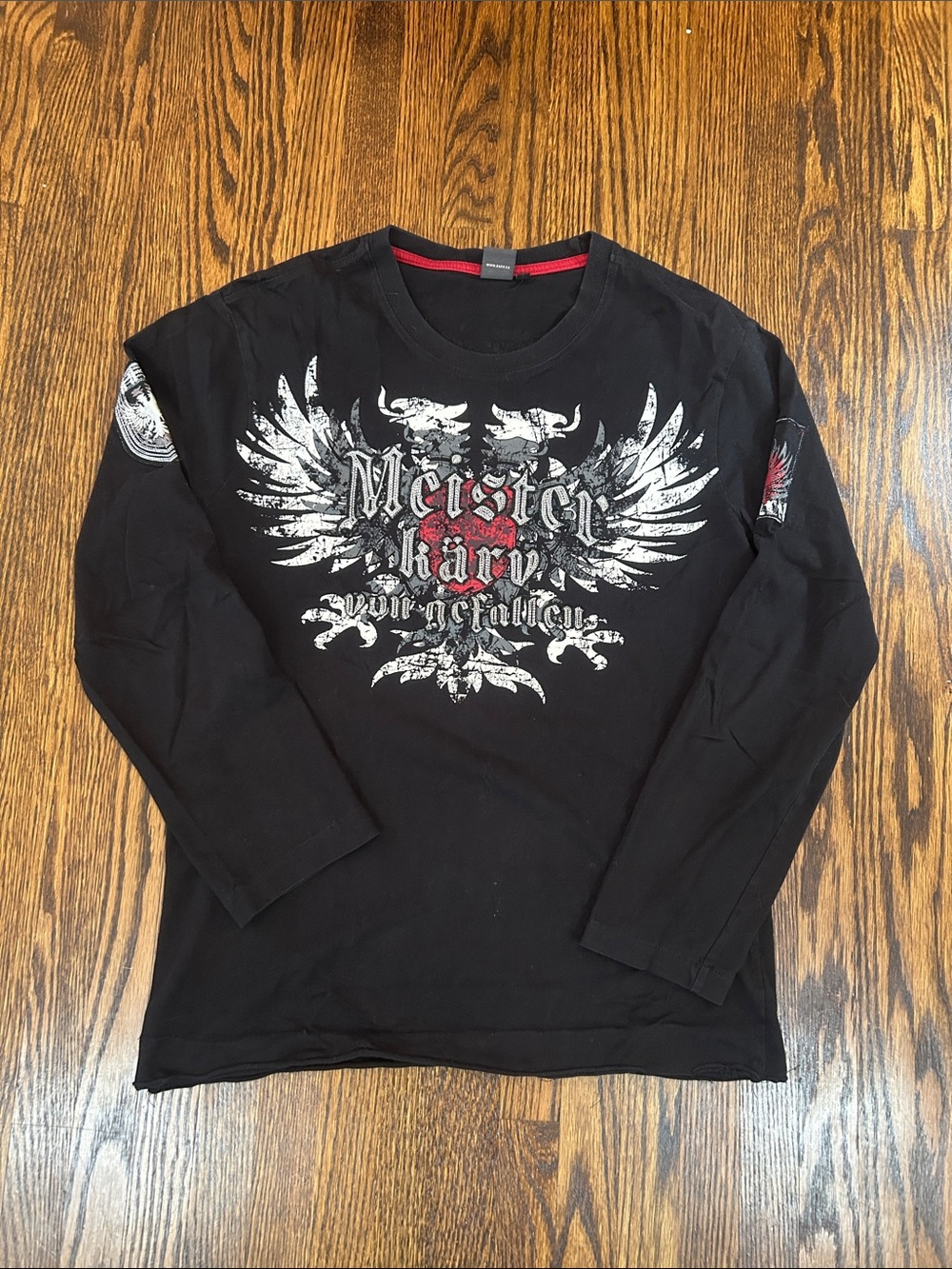 Vintage Y2K Long Sleeve Emo T-Shirt